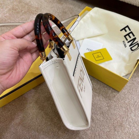 Replica Mini Sunshine Shopper Bag White
