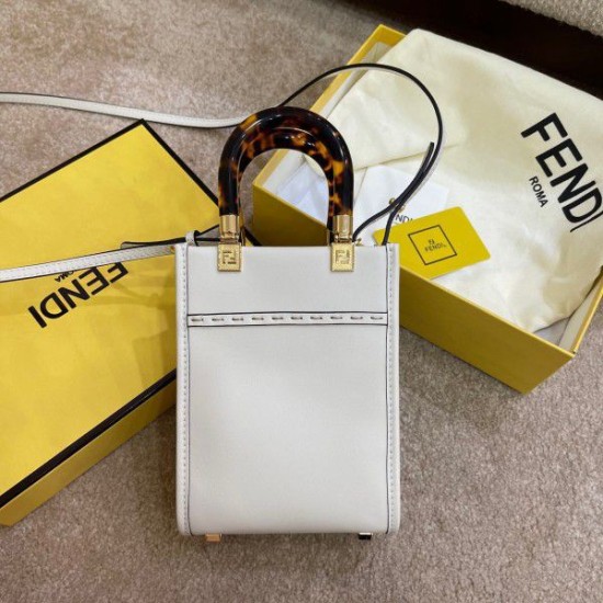 Replica Mini Sunshine Shopper Bag White