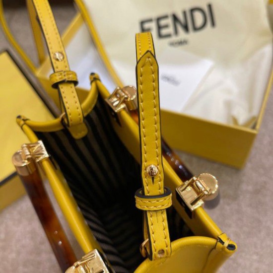 Replica Mini Sunshine Shopper Bag Yellow