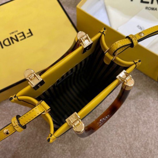 Replica Mini Sunshine Shopper Bag Yellow