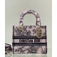 Replica Christian Dior Medium Lady D-Lite Bag Cream