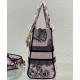 Replica Christian Dior Medium Lady D-Lite Bag Cream