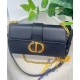 Replica Christian Dior 30 Montaigne East-West Bag With Chain Black