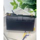 Replica Christian Dior 30 Montaigne East-West Bag With Chain Black