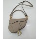 Replica Christian Dior Saddle Bag With Strap Apricot