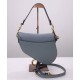 Fake Christian Dior Saddle Bag With Strap Dark Blue Replica