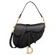 Replica Christian Dior Saddle Bag With Strap Black