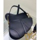 Replica Christian Dior Saddle Bag With Strap Black