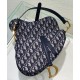 Replica Christian Dior Saddle Bag With Strap Dark Blue