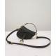 Fake Christian Dior Mini Saddle Bag With Strap Black Replica