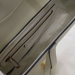 Replica Christian Dior Mini Saddle Bag With Strap White