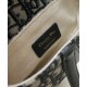 Fake Christian Dior Mini Saddle Bag With Strap Dark Blue Replica