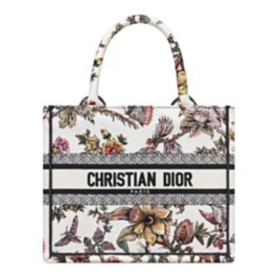 Replica Christian Dior Small Dior Book Tote Cream