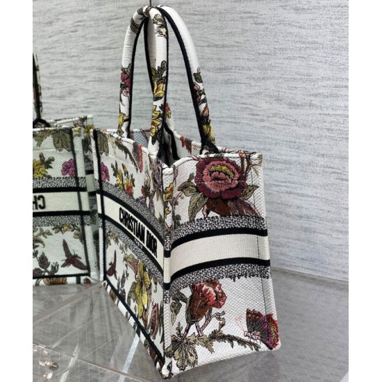 Replica Christian Dior Small Dior Book Tote Cream