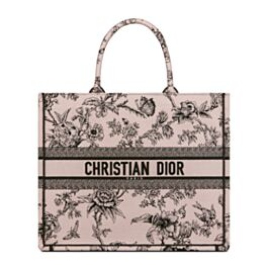 Replica Christian Dior Large Dior Book Tote Apricot