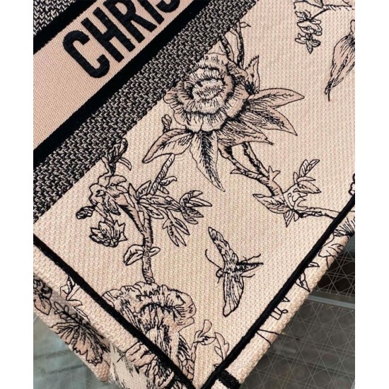 Replica Christian Dior Large Dior Book Tote Apricot