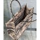 Replica Christian Dior Large Dior Book Tote Apricot