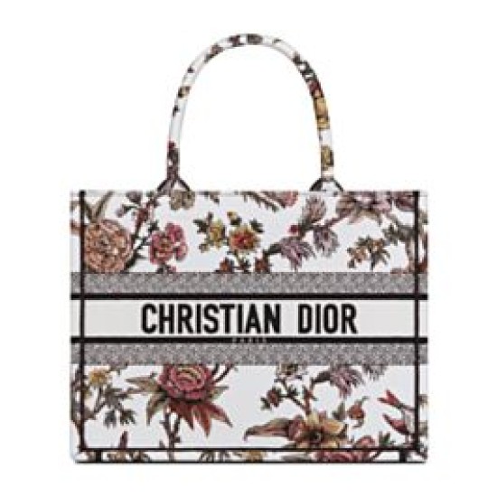 Replica Christian Dior Medium Dior Book Tote Cream