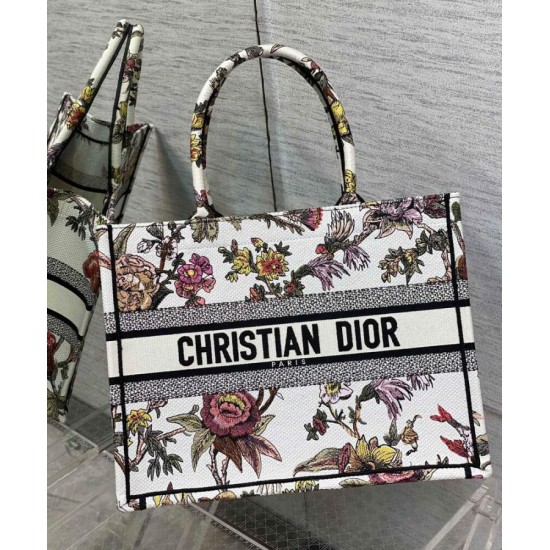 Replica Christian Dior Medium Dior Book Tote Cream