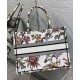 Replica Christian Dior Medium Dior Book Tote Cream