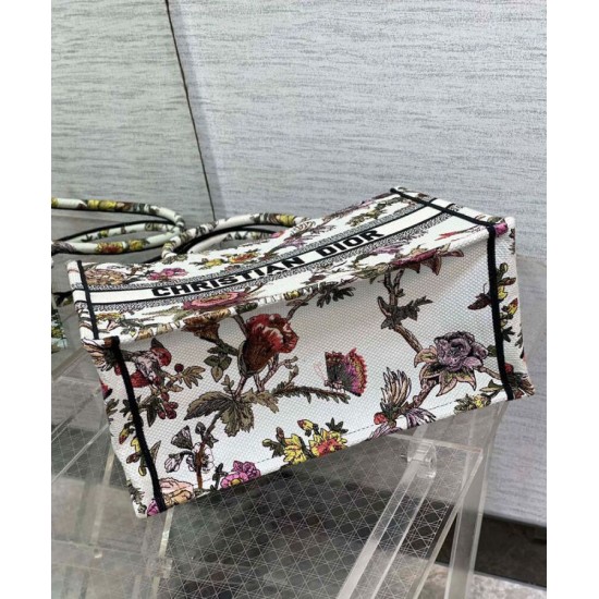 Replica Christian Dior Medium Dior Book Tote Cream