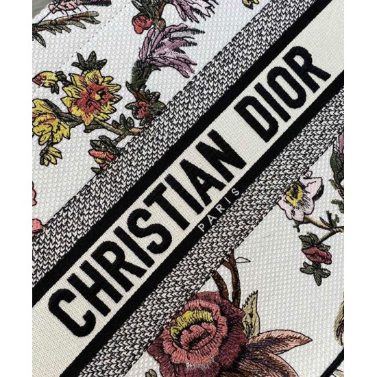 Replica Christian Dior Medium Dior Book Tote Cream