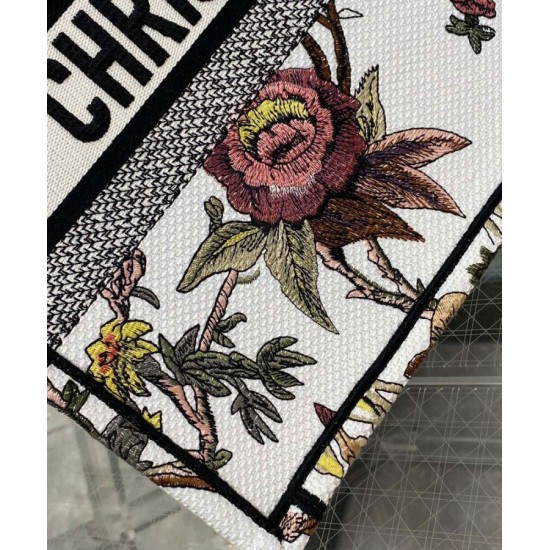 Replica Christian Dior Medium Dior Book Tote Cream