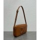 Fake Celine Camera Shoulder Bag Cuir Triomphe In Smooth Calfskin Coffee Replica