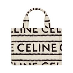 Replica Celine Small Cabas Thais In Textile With Celine All-Over Cream