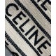 Replica Celine Small Cabas Thais In Textile With Celine All-Over Cream