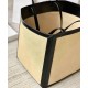 Fake Celine Large Square In Textile With Celine Print Calfskin Apricot Replica
