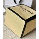 Fake Celine Large Square In Textile With Celine Print Calfskin Apricot Replica