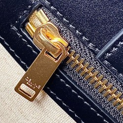 Fake Celine Large Square In Textile With Celine Print Calfskin Apricot Replica
