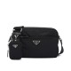Replica Prada Re-Nylon Shoulder Bag 1BC167 Black