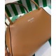 Replica Prada Medium Leather Prada Supernova Handbag 1BA365 Coffee
