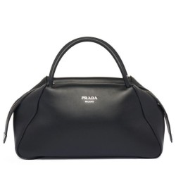 Replica Prada Medium Leather Prada Supernova Handbag 1BA365 Black