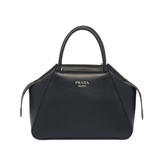 Replica Prada Small Leather Prada Supernova Handbag 1BA366 Black