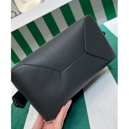 Replica Prada Small Leather Prada Supernova Handbag 1BA366 Black