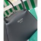 Replica Prada Small Leather Prada Supernova Handbag 1BA366 Black