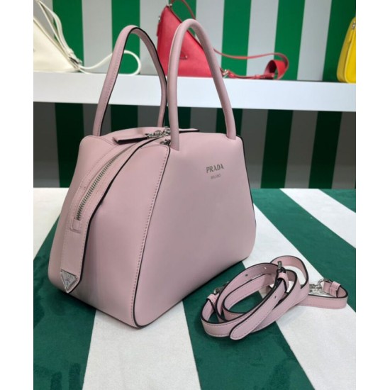 Fake Prada Small Leather Prada Supernova Handbag 1BA366 Pink Replica