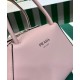 Fake Prada Small Leather Prada Supernova Handbag 1BA366 Pink Replica