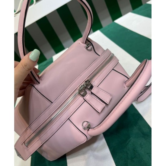Fake Prada Small Leather Prada Supernova Handbag 1BA366 Pink Replica