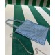 Fake Prada Satin Handbag With Crystals 1BA253 Blue Replica