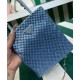 Fake Prada Satin Handbag With Crystals 1BA253 Blue Replica
