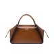 Replica Prada Medium Brushed Leather Prada Supernova Handbag 1BA365 Coffee