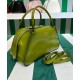 Replica Prada Medium Brushed Leather Prada Supernova Handbag 1BA365 Green