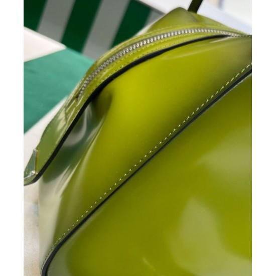 Replica Prada Medium Brushed Leather Prada Supernova Handbag 1BA365 Green