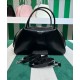 Replica Prada Medium Brushed Leather Prada Supernova Handbag 1BA365 Black