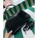 Replica Prada Medium Brushed Leather Prada Supernova Handbag 1BA365 Black