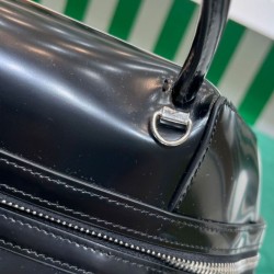 Replica Prada Medium Brushed Leather Prada Supernova Handbag 1BA365 Black
